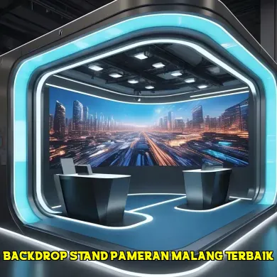 backdrop stand pameran malang terbaik